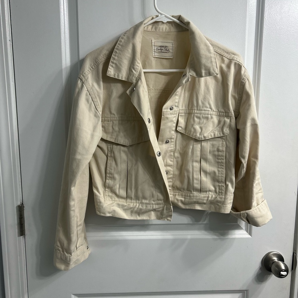 Ashley By 26 International Off-White Jacket